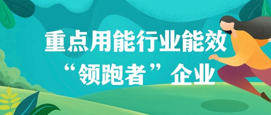 关于组织开展2022年度重点用能行业能效“领跑者”企业遴选工作的通知